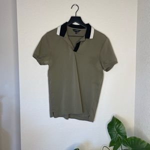 Club Monaco Contrast Collar Polo